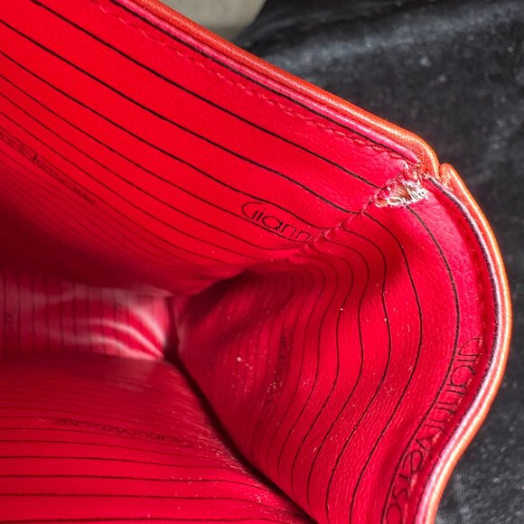 NEW Vintage Gianni Versace Genuine Leather Messenger Bag - Picture 10 of 14